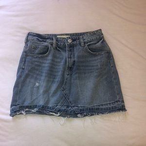 PacSun denim skirt
